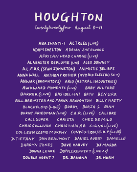 Houghton festival poster
