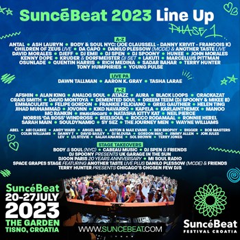 Suncebeat festival poster