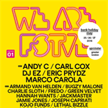 We Are FSTVL flyer
