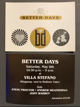 Better Days flyer