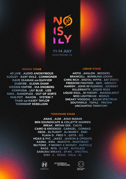 Noisily Festival poster